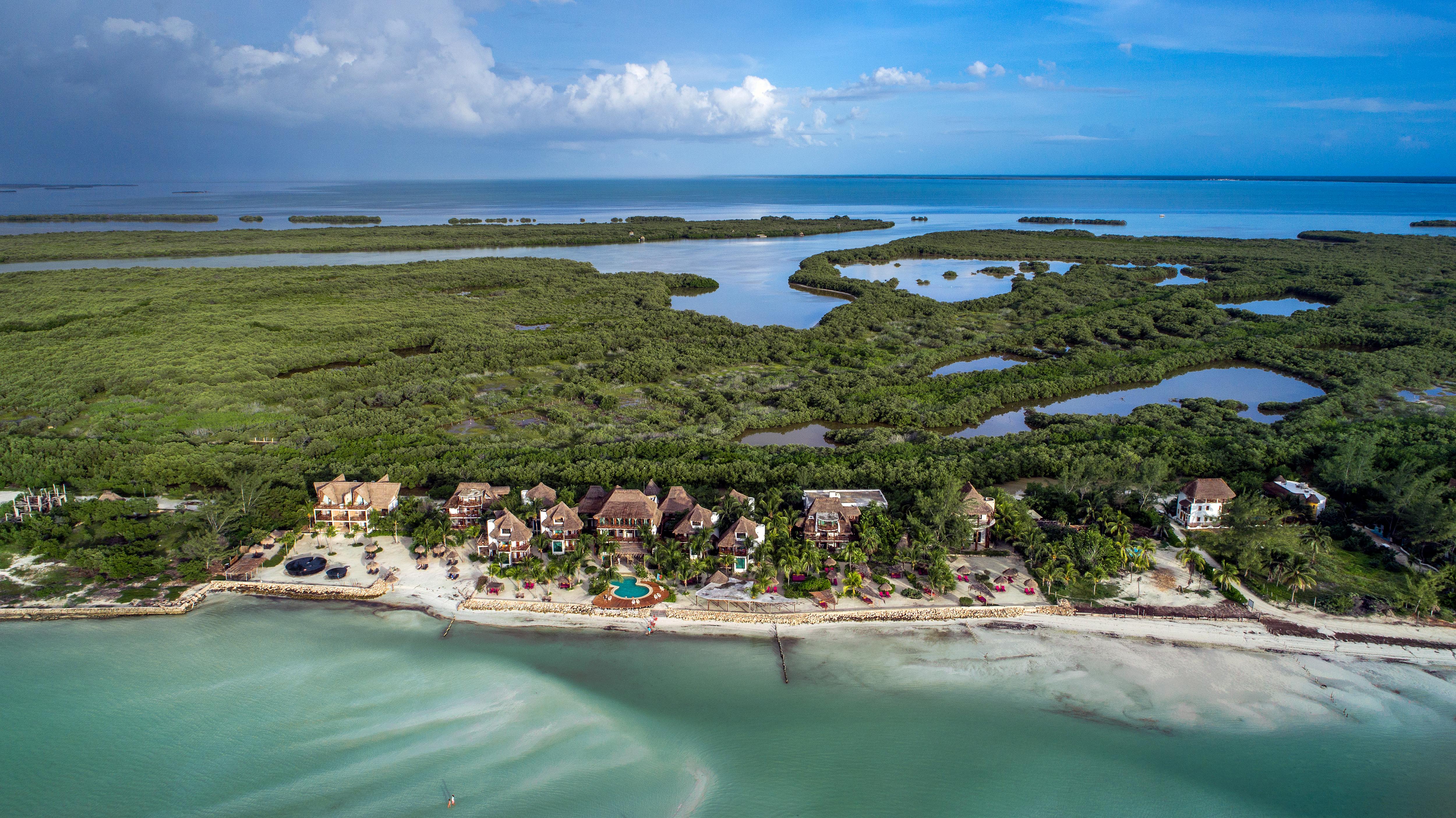 Hotel Villas Flamingos Isla Holbox Exterior photo